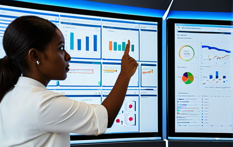 A diverse team of professional supply chain managers, fully clothed in modest business attire, are collaboratively discussing data in a modern, bright supply chain control room. They are gathered around a large digital screen displaying complex logistical information, with one person pointing to a key metric and others listening actively, showcasing effective communication and problem-solving. The atmosphere is focused and efficient. safe for work, appropriate content, professional, perfect anatomy, correct proportions, natural pose, well-formed hands, proper finger count, natural body proportions, high-resolution, cinematic lighting, corporate photography.