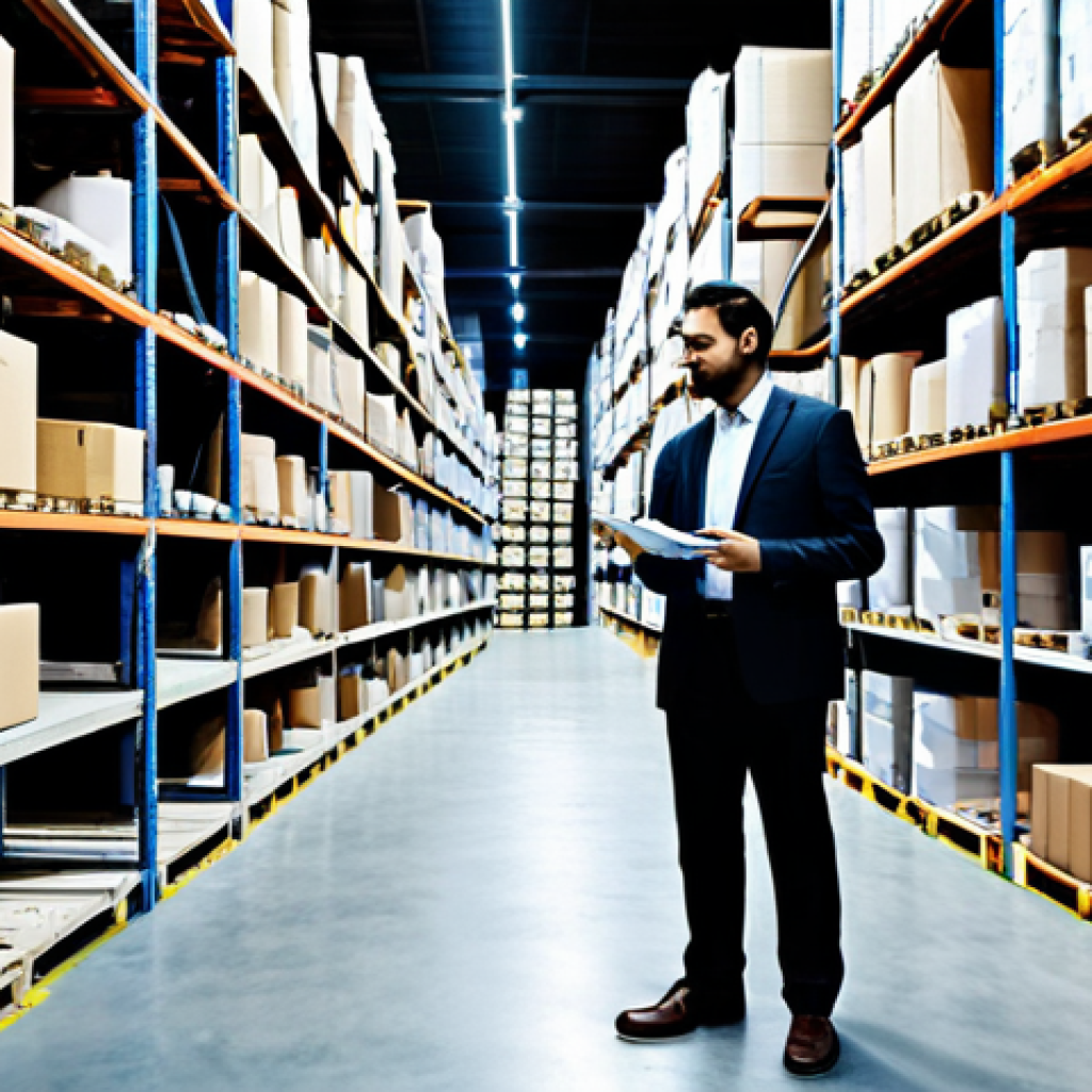 A dynamic visual contrasting traditional inventory management with AI-driven systems. On the left side of the frame, a professional business person in modest business attire is surrounded by cluttered shelves, stacks of paper, and an outdated rotary phone in a dimly lit, traditional warehouse. On the right side, the same professional, fully clothed, interacts seamlessly with a sleek, holographic data visualization interface in a modern, brightly lit, highly organized smart warehouse. The overall scene powerfully illustrates a "radical metamorphosis," highlighting the shift from reactive, manual processes to proactive, automated, and intelligent inventory control, all within a professional photography style. This image is safe for work, appropriate content, fully clothed, perfect anatomy, correct proportions, natural pose, well-formed hands, proper finger count, and natural body proportions.
